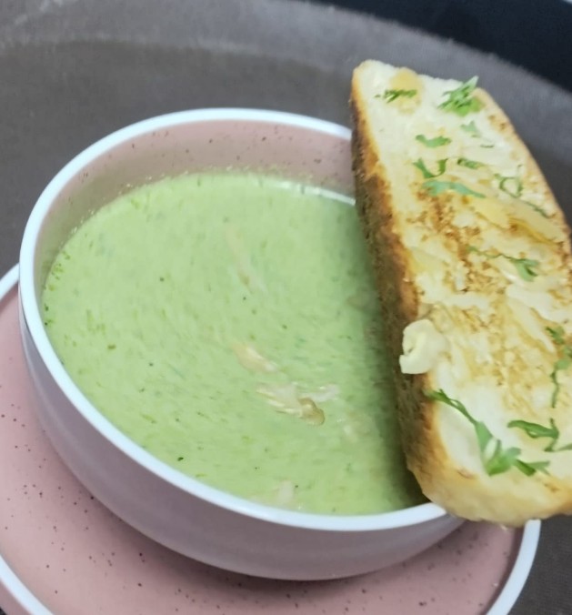 Broccoli Almond Soup Recipe in Hindi
