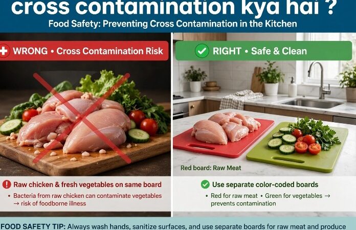 Cross Contamination kya hai होटल किचन का वो जहर जो दिखता नहीं – एक Chef की जुबानी
