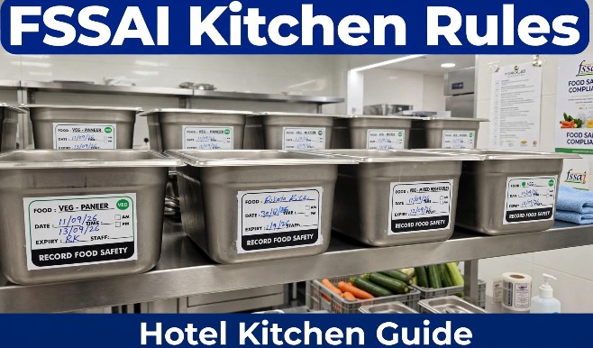 fssai kitchen rules hotel kitchen guide