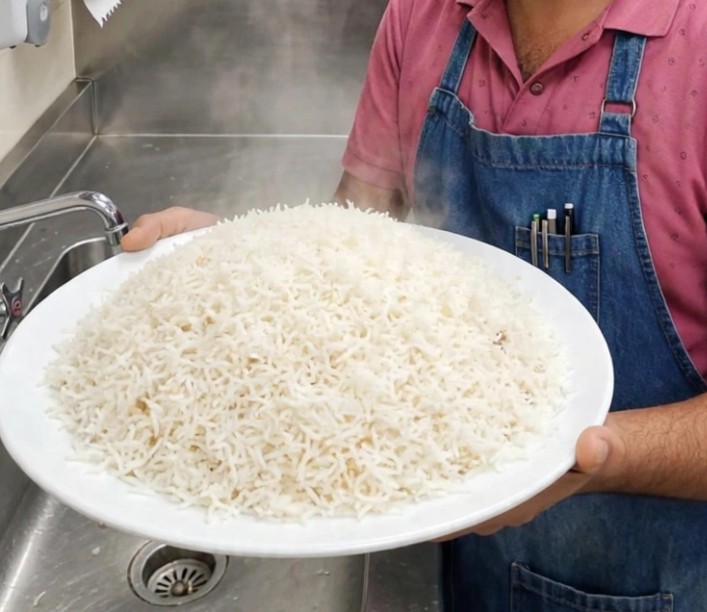 khila khila chawal kaise banaye final result hotel jaisa