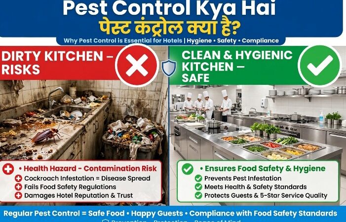 Pest Control Kya Hai? किचन में कॉकरोच और चूहों से छुटकारा पाने का मेरे 12 साल का अनुभवी FSSAI तरीका