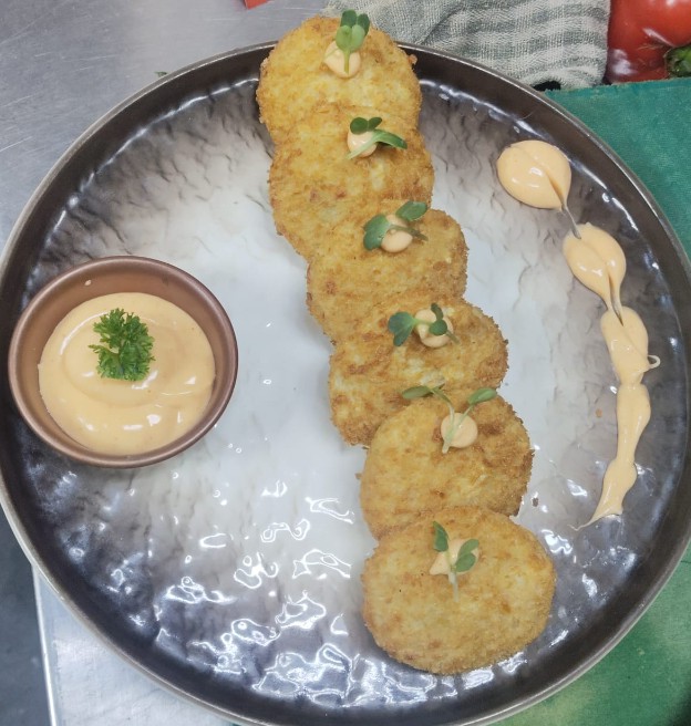 portion control ginti se 6 tikki 1 portion by chain singh